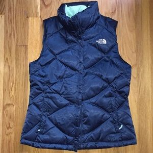North face puffer vest